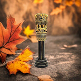 Wooden Antique Ashoka Stambh Pillar Decor